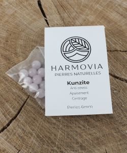 Perles Kunzite 6mm, 1 pièce